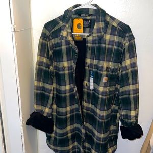 Men’s Carhartt Fleece-Lined Flannel